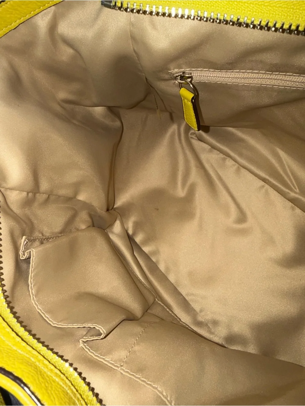 Coach leather shoulder